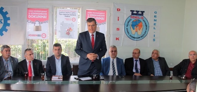 Emek mücadelesine destek