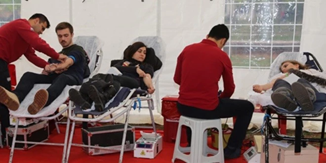 ÇÜ’de Kan Bağışı Kampanyası