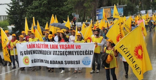 Adana’da Laik Eğitim Mitingi