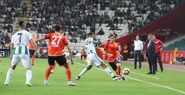 ADANASPOR KONYA’DAN ELİ BOŞ DÖNDÜ