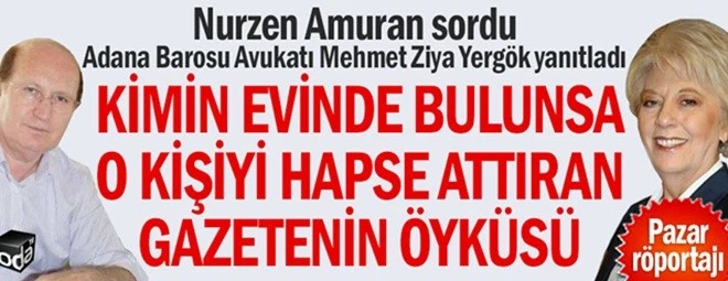 KİMİN EVİNDE BULUNSA O KİŞİYİ HAPSE ATTIRAN GAZETENİN ÖYKÜSÜ