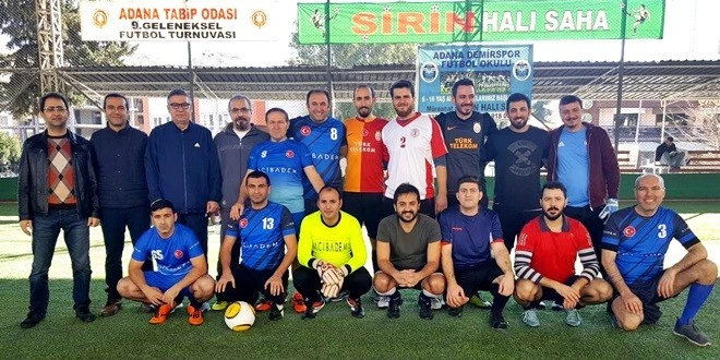 ADANA’DA HEKİMLER ARASI FUTBOL TURNUVASI
