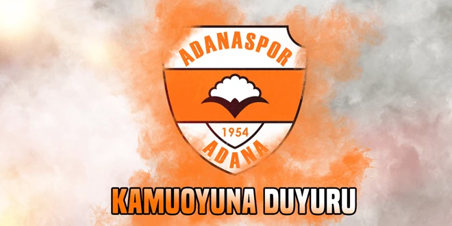 ADANASPOR ÖZKÖYLÜ İLE YOLLARINI AYIRDI