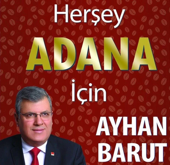 CHP’DE AYHAN BARUT’UN SEÇİM AFİŞİ VE SLOGANI