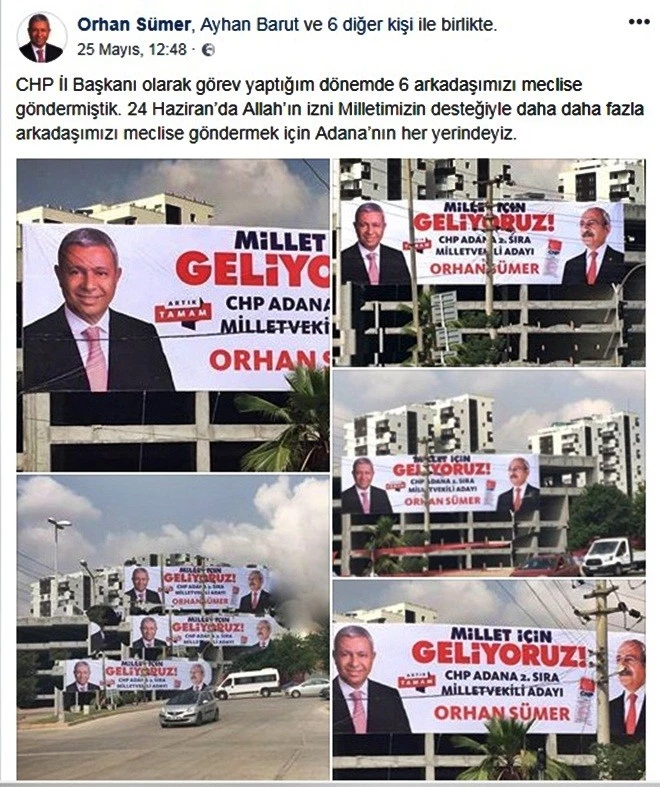 CHP, ORHAN SÜMER’İN İL BAŞKANLIĞINDA 6 VEKİL ÇIKARDI MI?