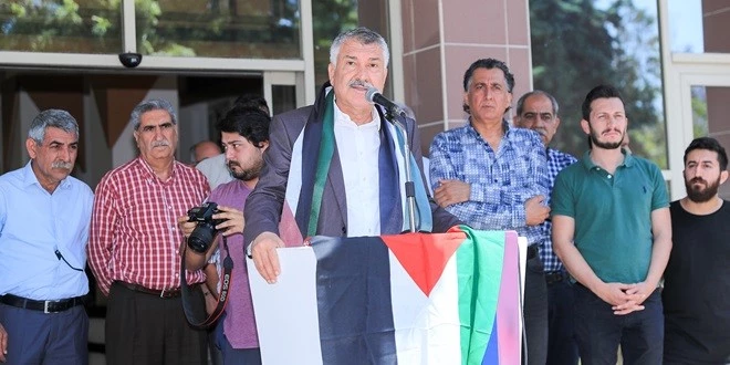 SEYHAN’DA İSRAİL PROTESTOSU