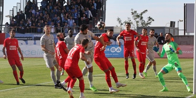 DEMİRSPOR ÜMRANİYE’YE 2-1 YENİLDİ