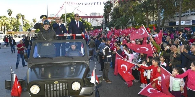 29 EKİM CUMHURİYET BAYRAMI BÖYLE KUTLANDI