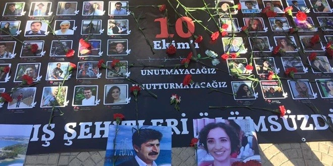 10 EKİM’İ UNUTMAYACAĞIZ UNUTTURMAYACAĞIZ