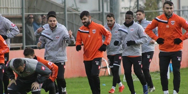 ADANASPOR’DA KAMPIN YEDİNCİ GÜNÜ