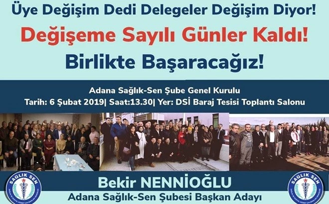 SAĞLIK SEN BAŞKANINI SEÇİYOR