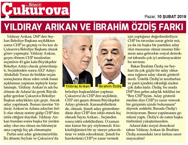 İBRAHİM ÖZDİŞ FARKI