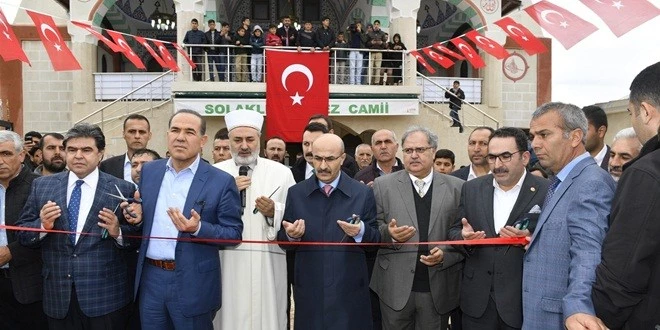 DEMİRTAŞ CAMİ AÇILIŞINA KATILDI