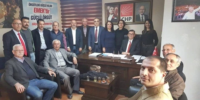 CHP ÇUKUROVA İLÇE BAŞKANI VE YÖNETİMİ GÖREVE BAŞLADI