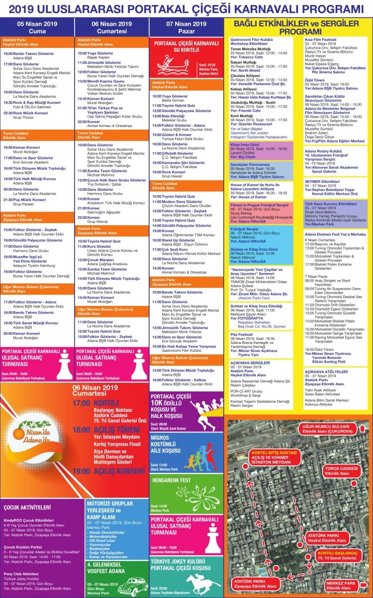 İŞTE KARNAVAL PROGRAMI