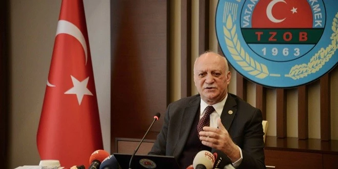 TZOB: PAZAR YANGIN YERİNE DÖNMÜŞ DURUMDA