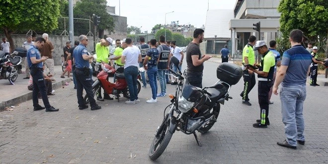 ADANA’DA MOTOSIKLET UYGULAMASI