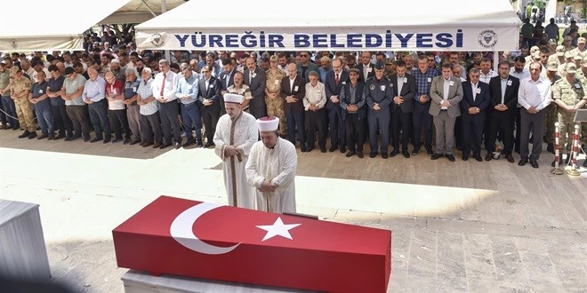 ŞEHİT ERCAN SANCA SON YOLCULUĞUNA UĞURLANDI