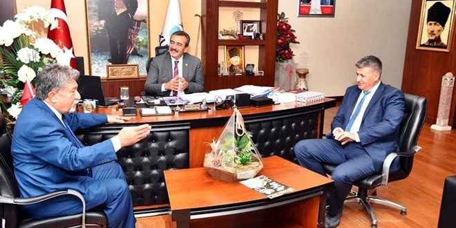 ZMO BAŞKANI ÖZDEN’DEN SONER ÇETİN’E ZİYARET