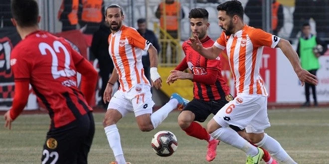 ESKİŞEHİR-ADANASPOR MAÇINDA GOL YOK