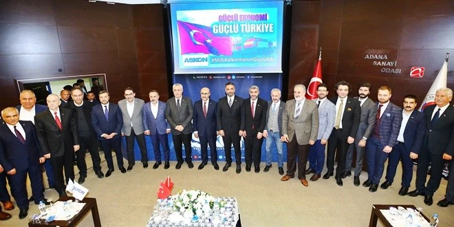 CHP’Lİ TÜMER ASKON TOPLANTISINDA