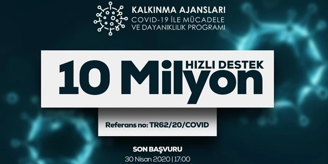 ÇKA’DAN DAVİD-19 İLE MÜCADELEYE  10 MİLYONLUK DESTEK