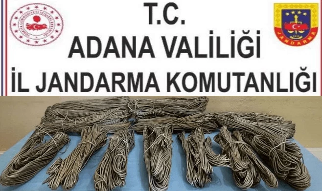 TEDAŞ’IN KABLOLARINI ÇALANLARA SUÇÜSTÜ