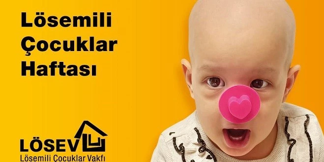 LÖSEMİLİ ÇOCUKLAR HAFTASINDA HER YER TURUNCUYA BOYANIYOR.