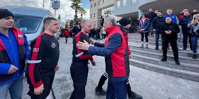 SEYHAN ARAMA KURTARMA EKİBİ ADANA’YA DÖNDÜ