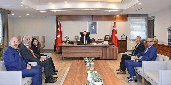 AGSYD YÖNETİMİ’NDEN VALİ ELBAN’A ZİYARET
