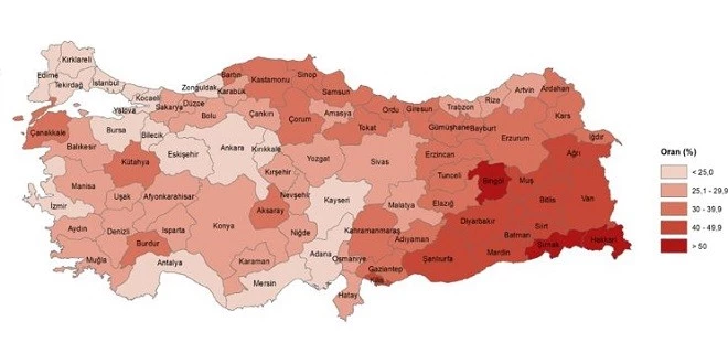 OKUMA YAZMA BİLEN ORANI YÜDE 97,6