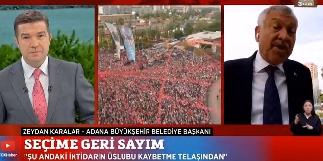 KARALAR SEÇİM TAHMİNİNİ FOX TV’DE AÇIKLADI