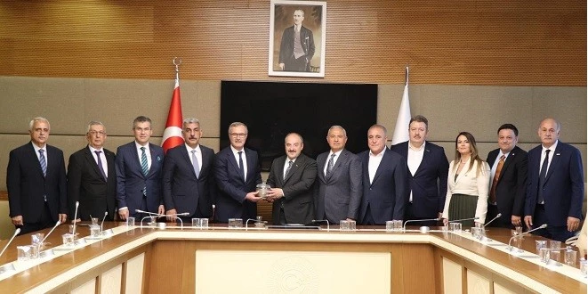 AOSB BAŞKANI SÜTCÜ’DEN VARANK’A ZİYARET