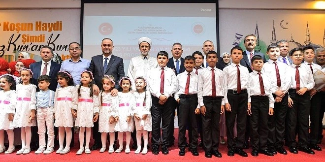 VALİ ELBAN ADANA’DA 2023 YAZ KUR’AN KURSLARINI AÇTI