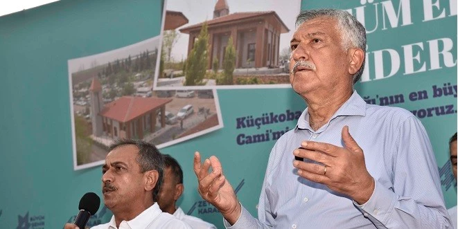 <strong>KARALAR’DAN KÜÇÜKOBA MEZARLIĞI CAMİSİ’NİN AÇILIŞI</strong>