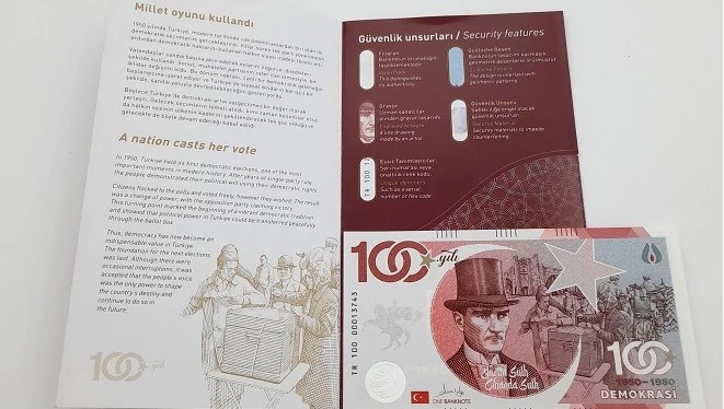 CUMHURİYET’İN ASIRLIK ÖYKÜSÜ BU HATIRA BANKNOTLARDA SOMUTLAŞIYOR