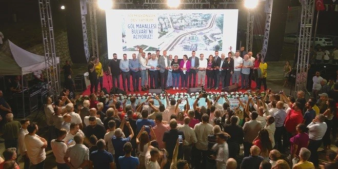 GÖL MAHALLESİ BULVARI AÇILDI