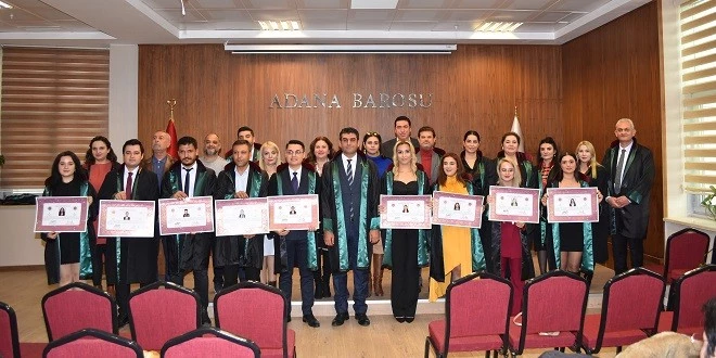 AVUKATLIK MESLEĞİNE ADIM ATTILAR