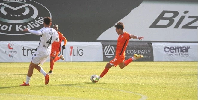 ADANASPOR MANİSA’DAN 1 PUANLA DÖNÜYOR