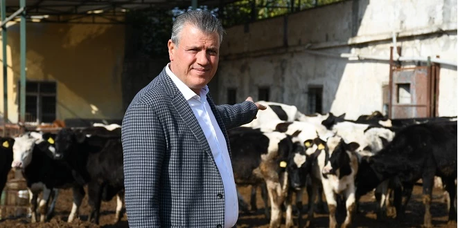 AYHAN BARUT, SÜT KRİZİNE ÇARE BULUNMASINI İSTEDİ