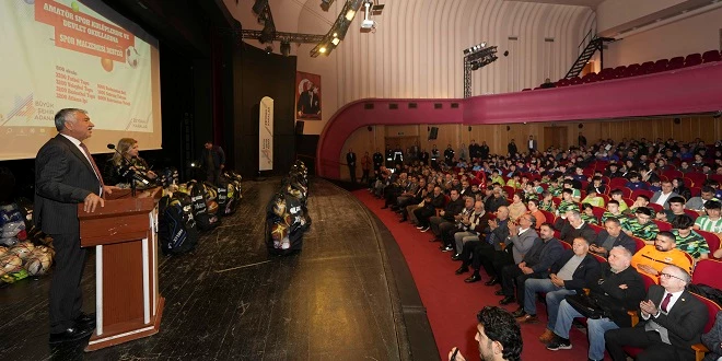 OKUL VE AMATÖR SPOR KULÜPLERNE SPOR MALZEMESİ